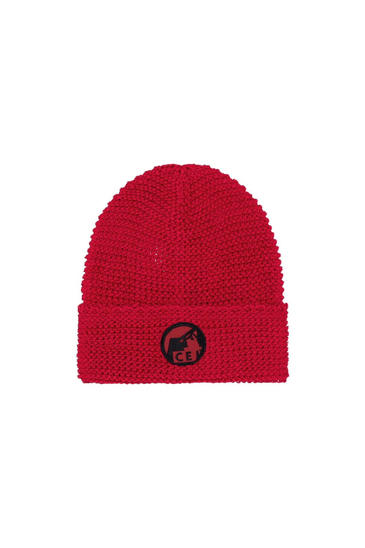 The PRE COG COTTON KNIT CAP RED available online with global shipping, and in PAM Stores Melbourne and Sydney.