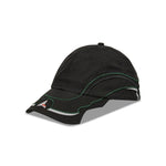The Pursuit 6 Panel Cap Washed Black available online with global shipping, and in PAM Stores Melbourne and Sydney.