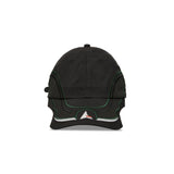 The Pursuit 6 Panel Cap Washed Black available online with global shipping, and in PAM Stores Melbourne and Sydney.