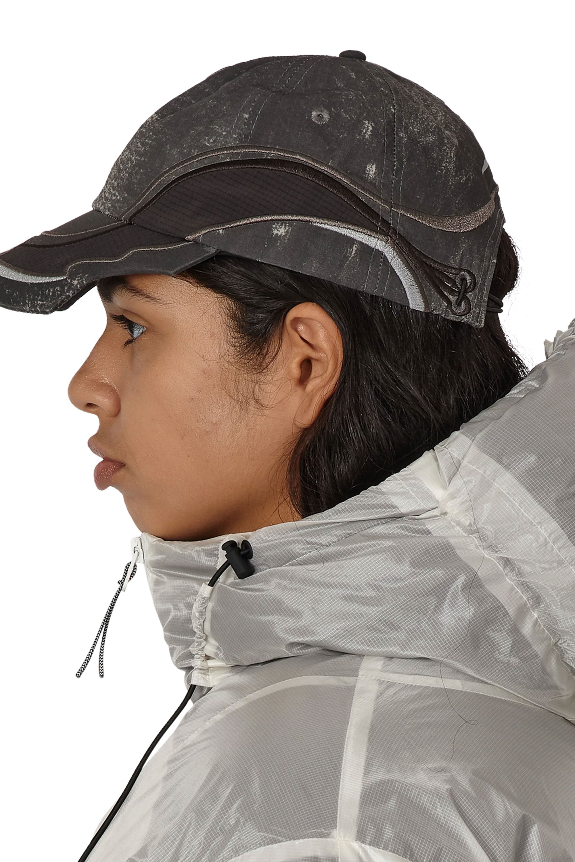 The Pursuit 6 Panel Cap Fuzzy Dark Brown available online with global shipping, and in PAM Stores Melbourne and Sydney.