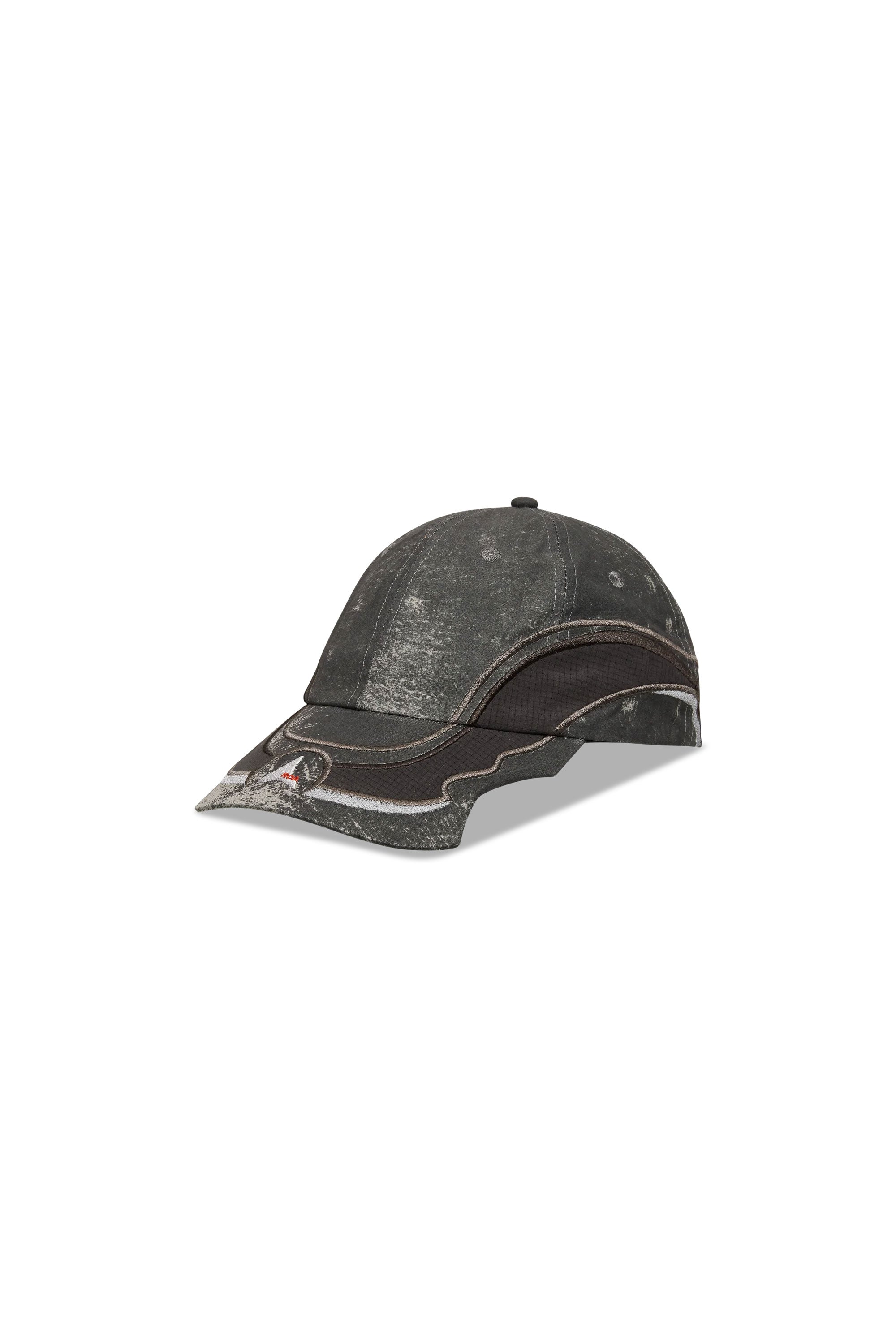 The Pursuit 6 Panel Cap Fuzzy Dark Brown available online with global shipping, and in PAM Stores Melbourne and Sydney.