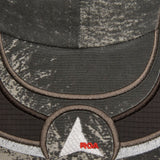 The Pursuit 6 Panel Cap Fuzzy Dark Brown available online with global shipping, and in PAM Stores Melbourne and Sydney.