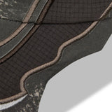 The Pursuit 6 Panel Cap Fuzzy Dark Brown available online with global shipping, and in PAM Stores Melbourne and Sydney.