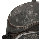 The Pursuit 6 Panel Cap Fuzzy Dark Brown available online with global shipping, and in PAM Stores Melbourne and Sydney.