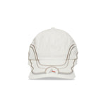 The Pursuit 6 Panel Cap Off White available online with global shipping, and in PAM Stores Melbourne and Sydney.