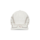 The Pursuit 6 Panel Cap Off White available online with global shipping, and in PAM Stores Melbourne and Sydney.
