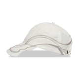 The Pursuit 6 Panel Cap Off White available online with global shipping, and in PAM Stores Melbourne and Sydney.