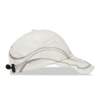 The Pursuit 6 Panel Cap Off White available online with global shipping, and in PAM Stores Melbourne and Sydney.