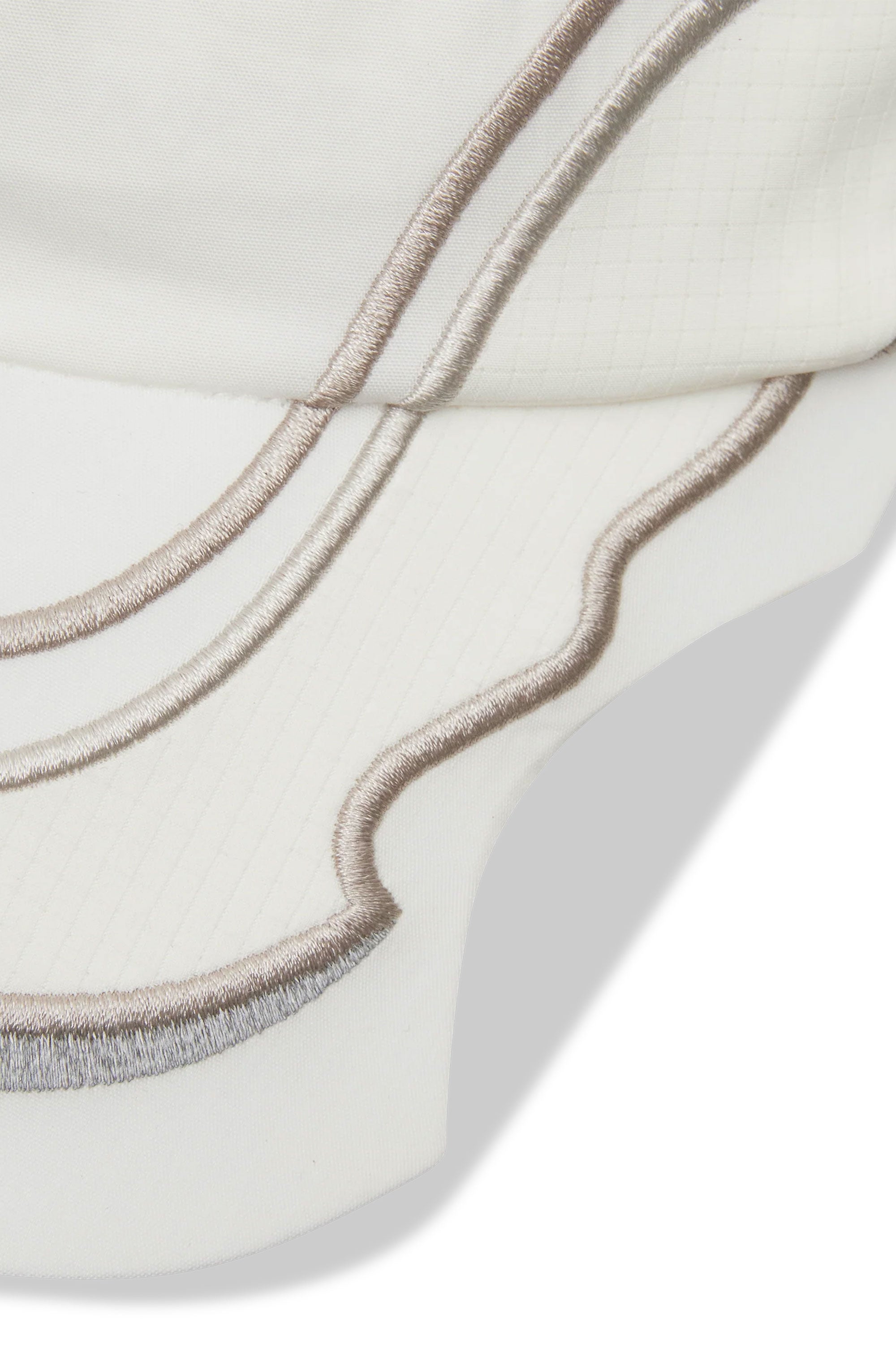 The Pursuit 6 Panel Cap Off White available online with global shipping, and in PAM Stores Melbourne and Sydney.