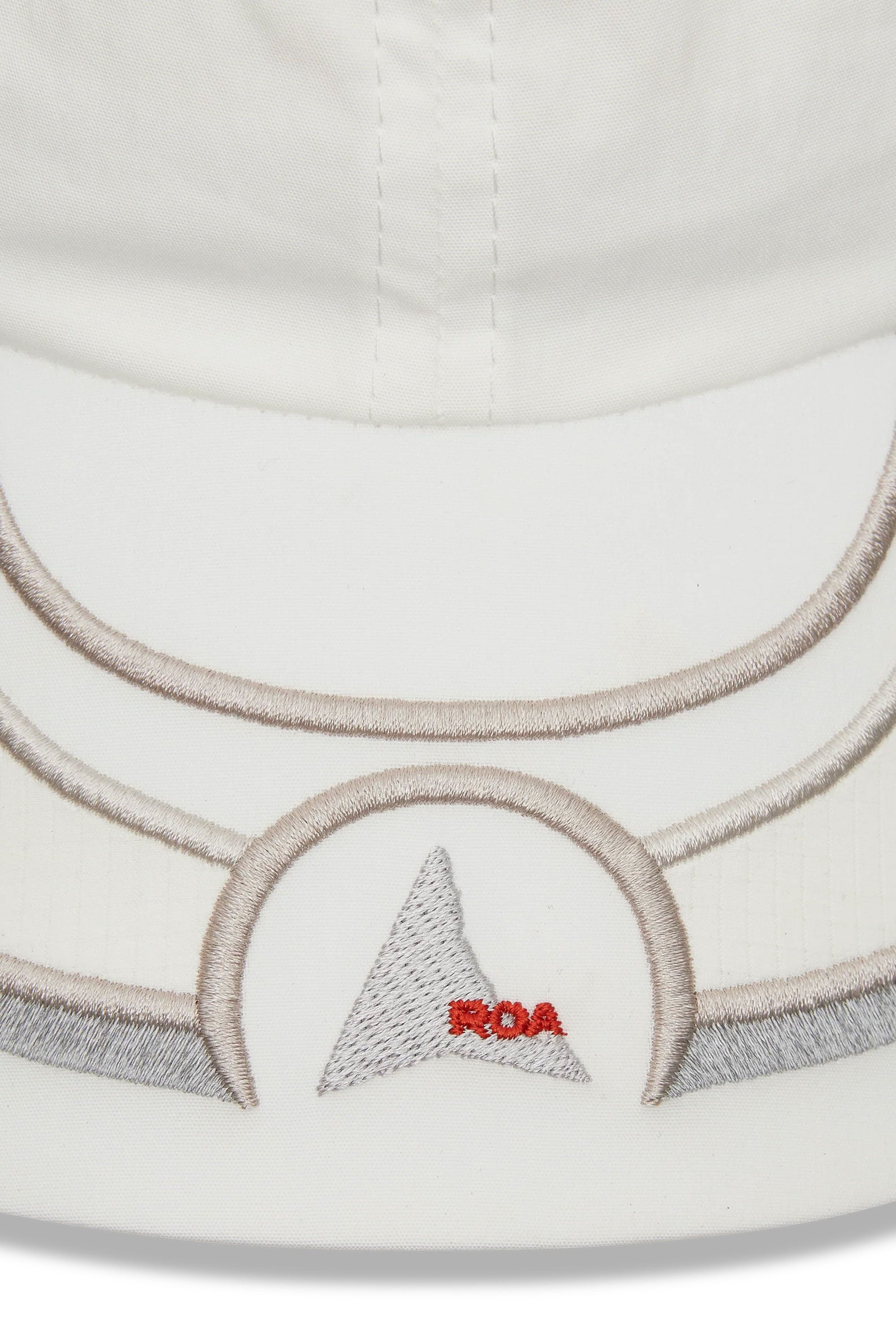 The Pursuit 6 Panel Cap Off White available online with global shipping, and in PAM Stores Melbourne and Sydney.