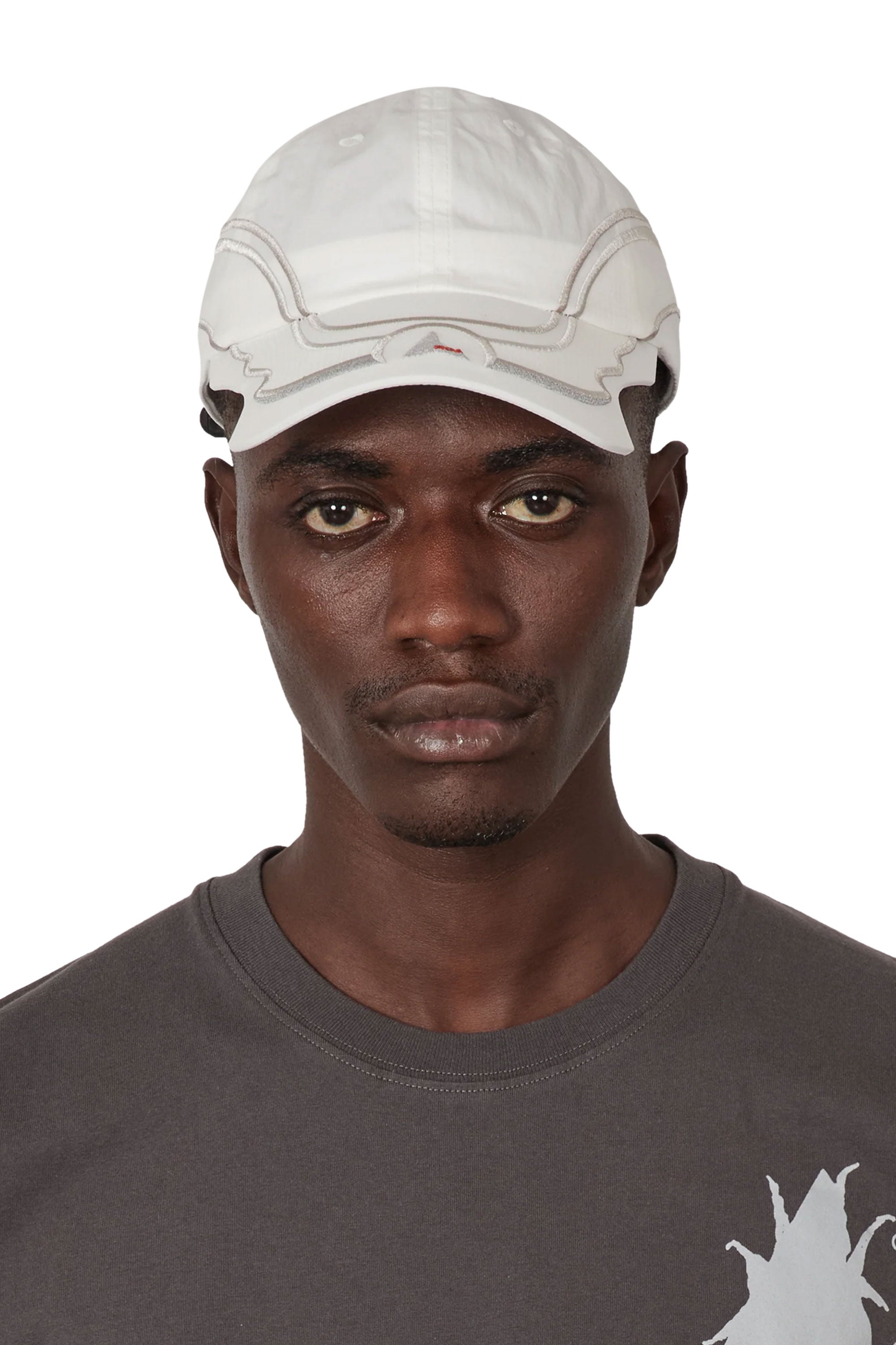 The Pursuit 6 Panel Cap Off White available online with global shipping, and in PAM Stores Melbourne and Sydney.