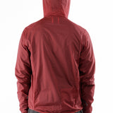The Hue Packable Wind Jacket Dark Red available online with global shipping, and in PAM Stores Melbourne and Sydney.