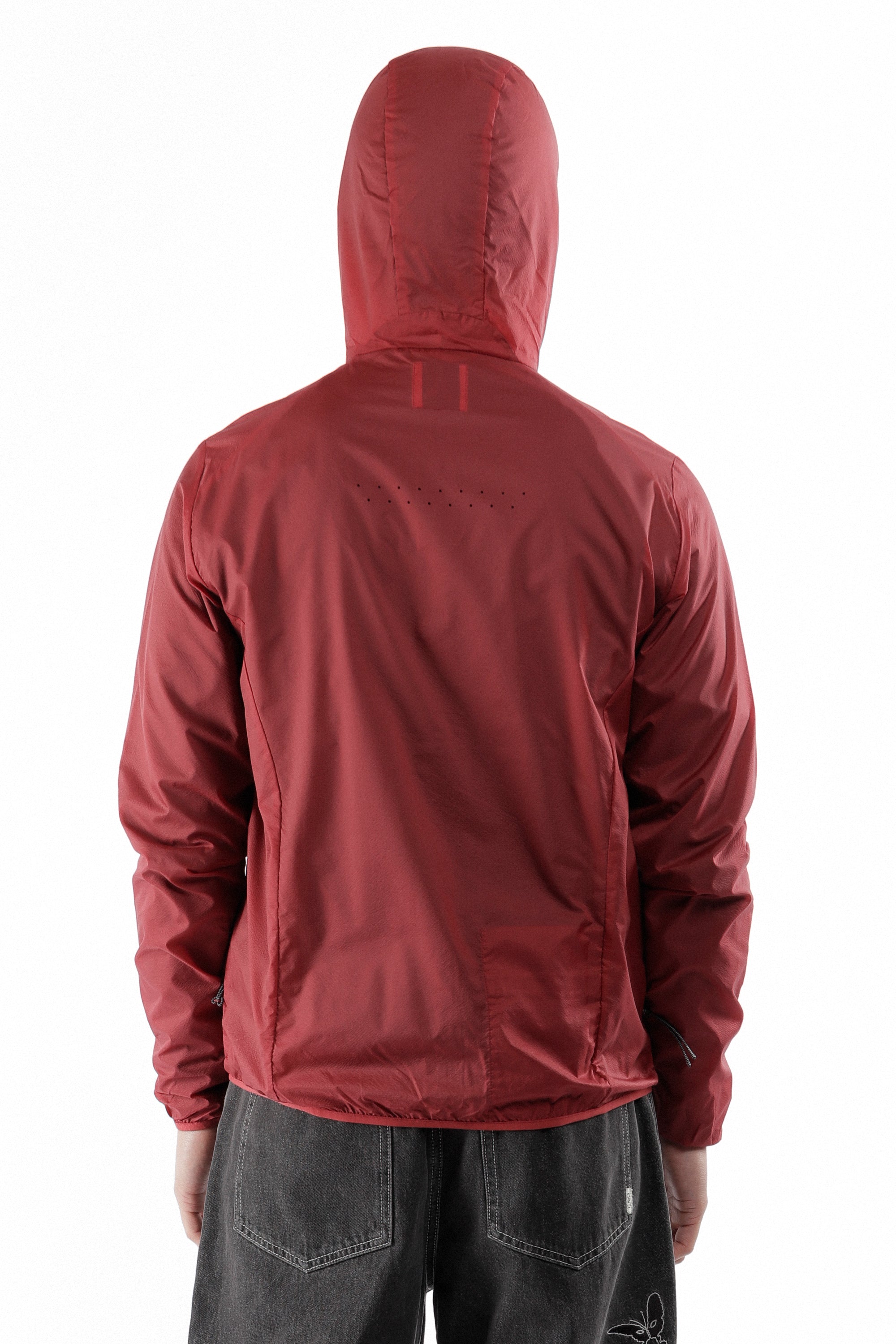 The Hue Packable Wind Jacket Dark Red available online with global shipping, and in PAM Stores Melbourne and Sydney.