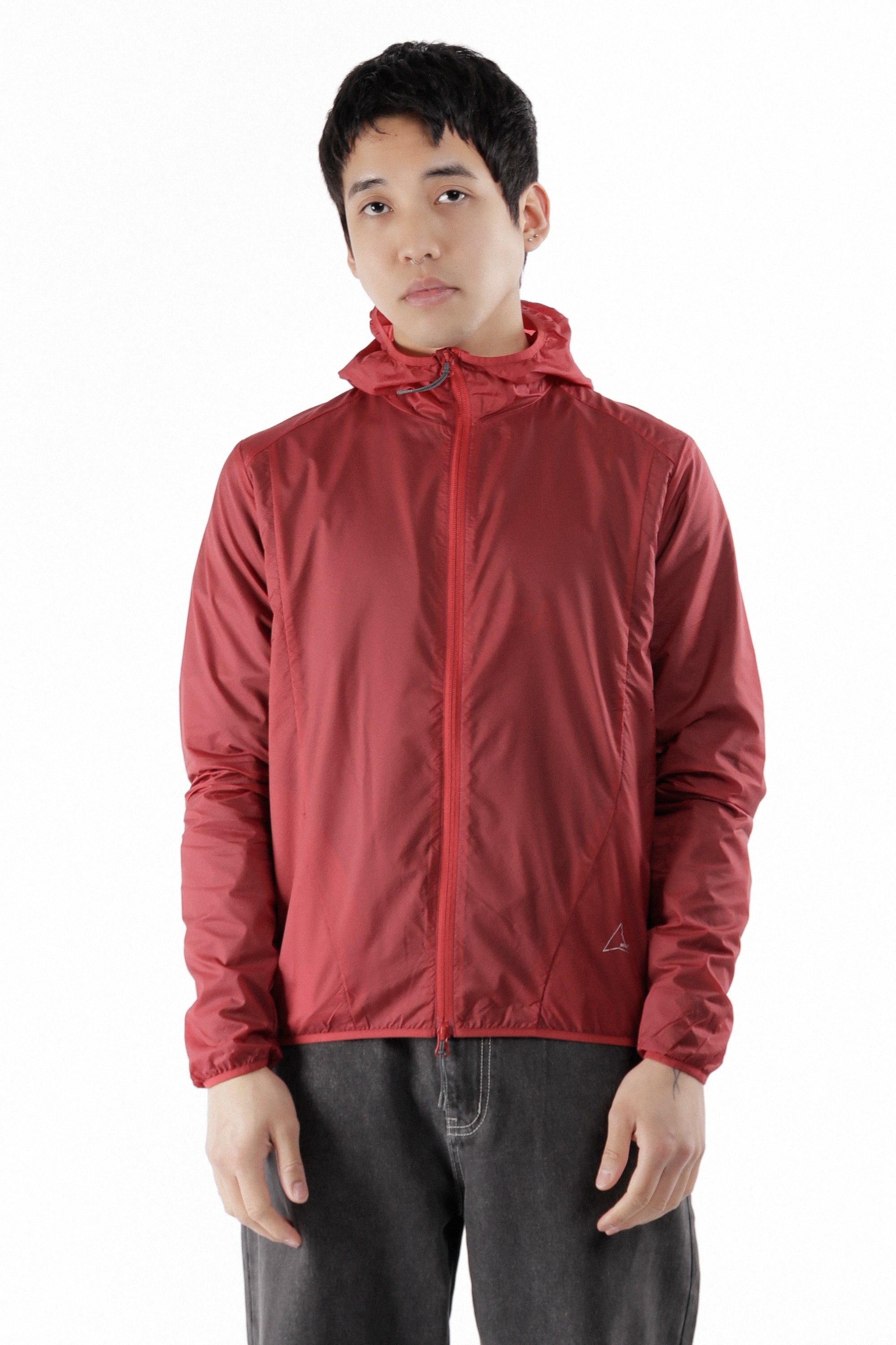 The Hue Packable Wind Jacket Dark Red available online with global shipping, and in PAM Stores Melbourne and Sydney.