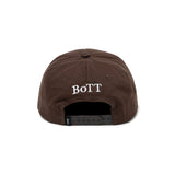 Pissed Off 5-Panel Cap Brown