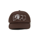 Pissed Off 5-Panel Cap Brown