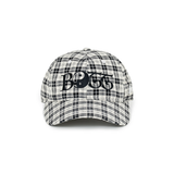 The 2Y Plaid 6-Panel Cap Black available online with global shipping, and in PAM Stores Melbourne and Sydney.