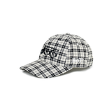 The 2Y Plaid 6-Panel Cap Black available online with global shipping, and in PAM Stores Melbourne and Sydney.