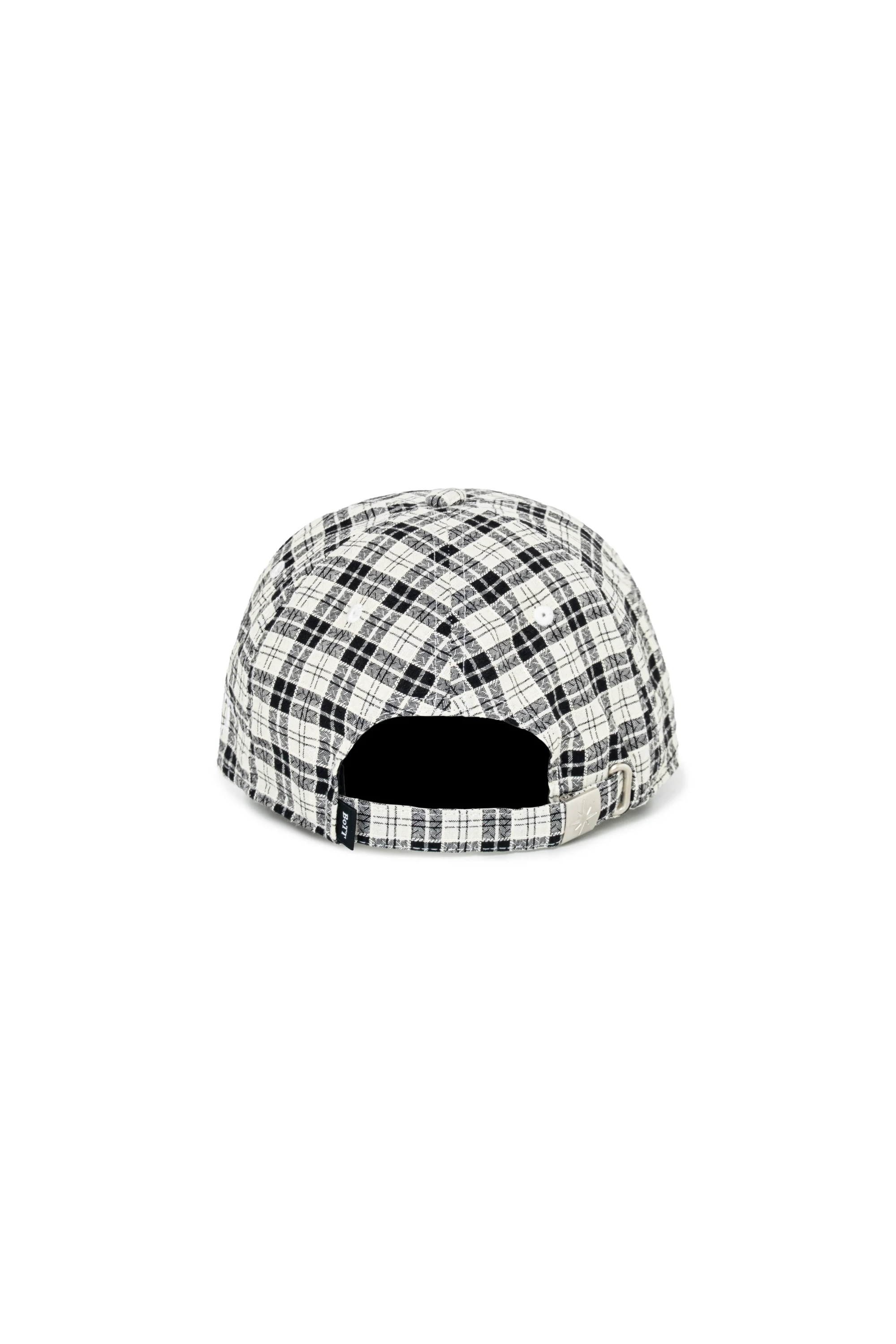 The 2Y Plaid 6-Panel Cap Black available online with global shipping, and in PAM Stores Melbourne and Sydney.