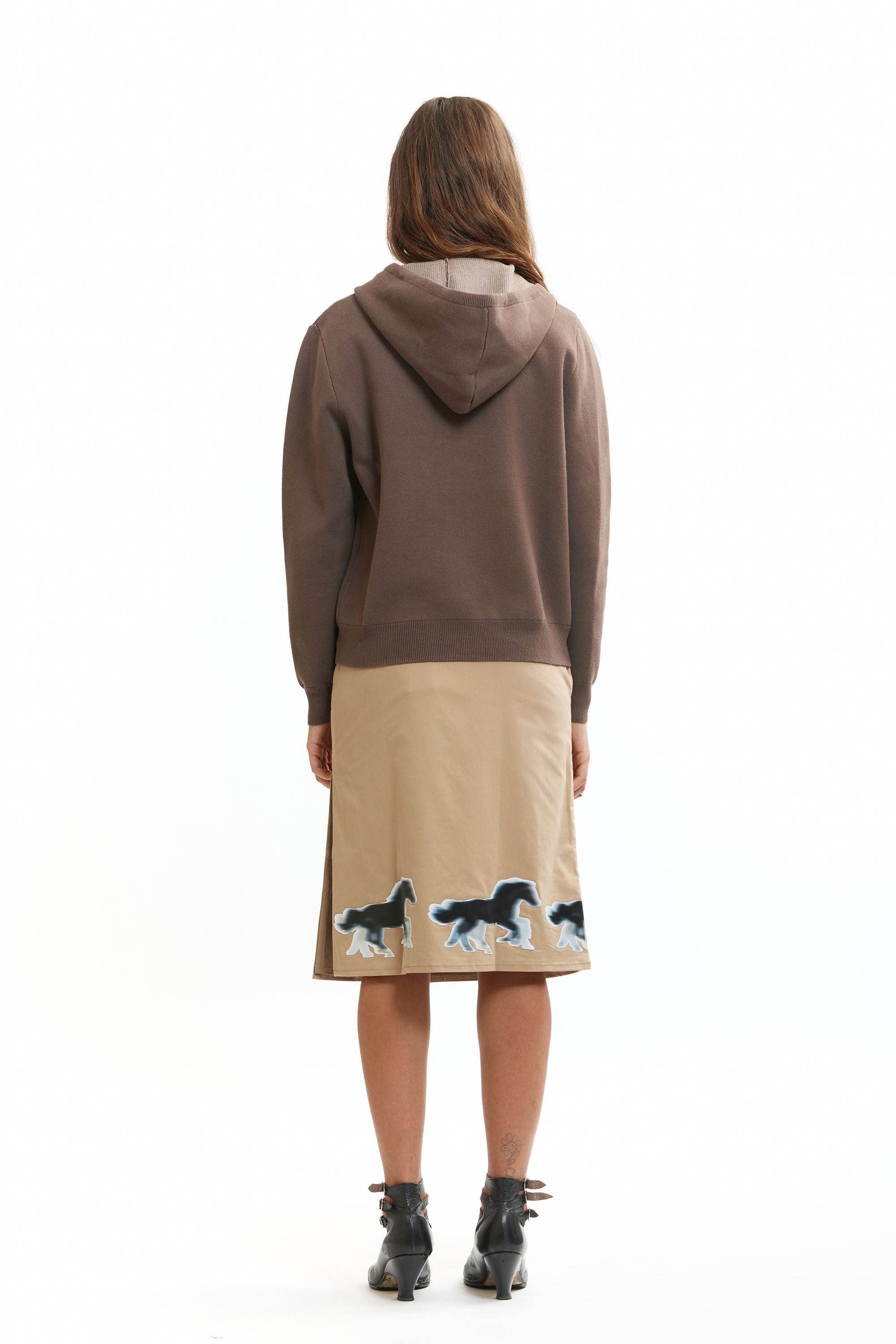 The Question Mark Knit Zip Up Hoodie available online with global shipping, and in PAM Stores Melbourne and Sydney.