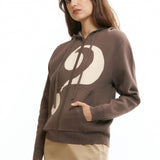 The Question Mark Knit Zip Up Hoodie available online with global shipping, and in PAM Stores Melbourne and Sydney.