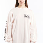 The ARIES - RAT LS TEE PINK available online with global shipping, and in PAM Stores Melbourne and Sydney.