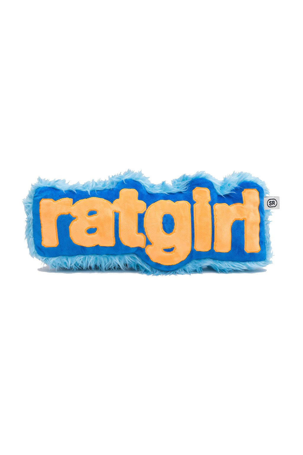 The Ratgirl Pillow Blue available online with global shipping, and in PAM Stores Melbourne and Sydney.