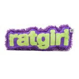 The Ratgirl Pillow Purple available online with global shipping, and in PAM Stores Melbourne and Sydney.