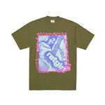 The VALENTINA RATGIRL TEE OLIVE available online with global shipping, and in PAM Stores Melbourne and Sydney.