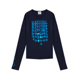 Ratgirl Stars Long Sleeve Tee Navy