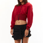 The Circus Jacket Red / Silver available online with global shipping, and in PAM Stores Melbourne and Sydney.