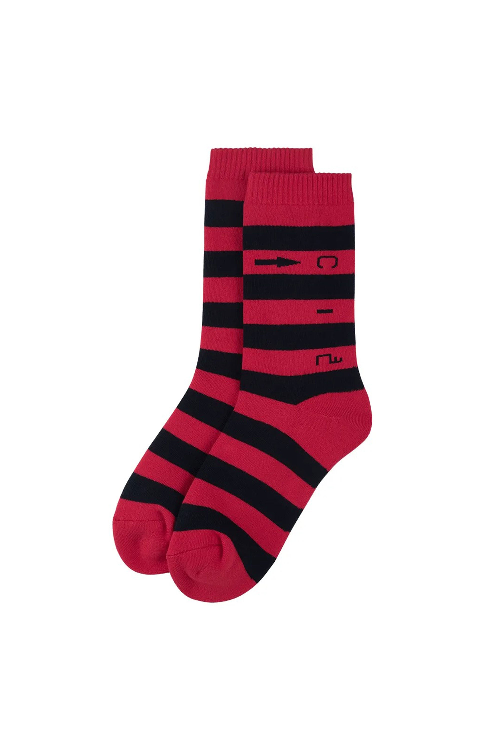 The C.2 STRIPE SOCKS RED available online with global shipping, and in PAM Stores Melbourne and Sydney.