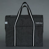 REFLECTIVE FLAP TOTE BAG