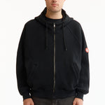 The WIDE RIB BIG HEAVY ZIP HOODY available online with global shipping, and in PAM Stores Melbourne and Sydney.