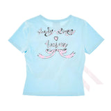 The HEAVEN - SANDY LIANG RIBBON BABY TEE  available online with global shipping, and in PAM Stores Melbourne and Sydney.