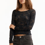The HYSTERIC ROSE CROPPED T-SHIRT BLACK available online with global shipping, and in PAM Stores Melbourne and Sydney.