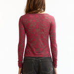 The HYSTERIC ROSE CROPPED T-SHIRT PINK available online with global shipping, and in PAM Stores Melbourne and Sydney.