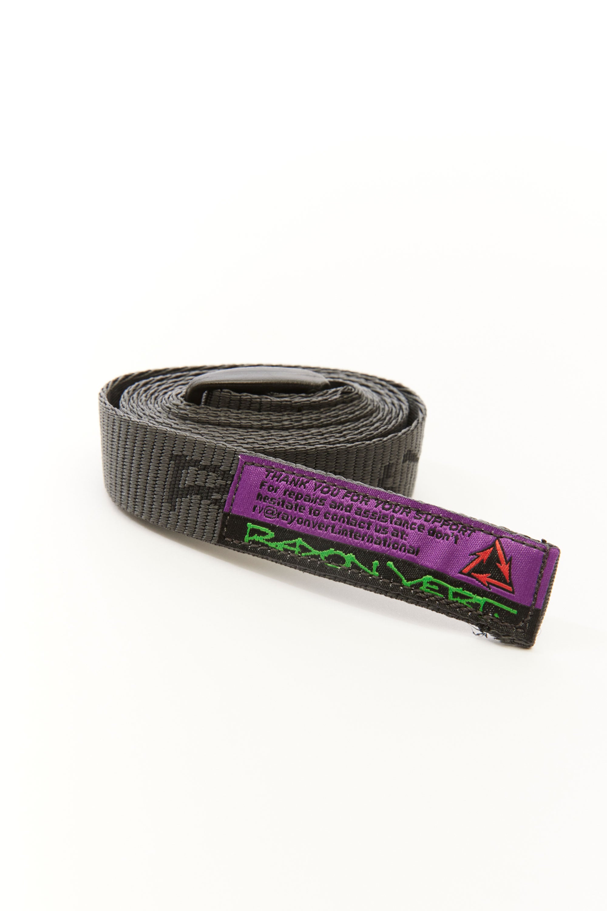 The RAYON VERT - LADDERLOCK RAYON BELT 2CM BASALT GREY available online with global shipping, and in PAM Stores Melbourne and Sydney.