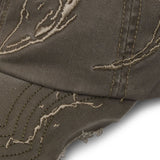 The Ryli Embriodered 6 Panel Cap Sage Green available online with global shipping, and in PAM Stores Melbourne and Sydney.