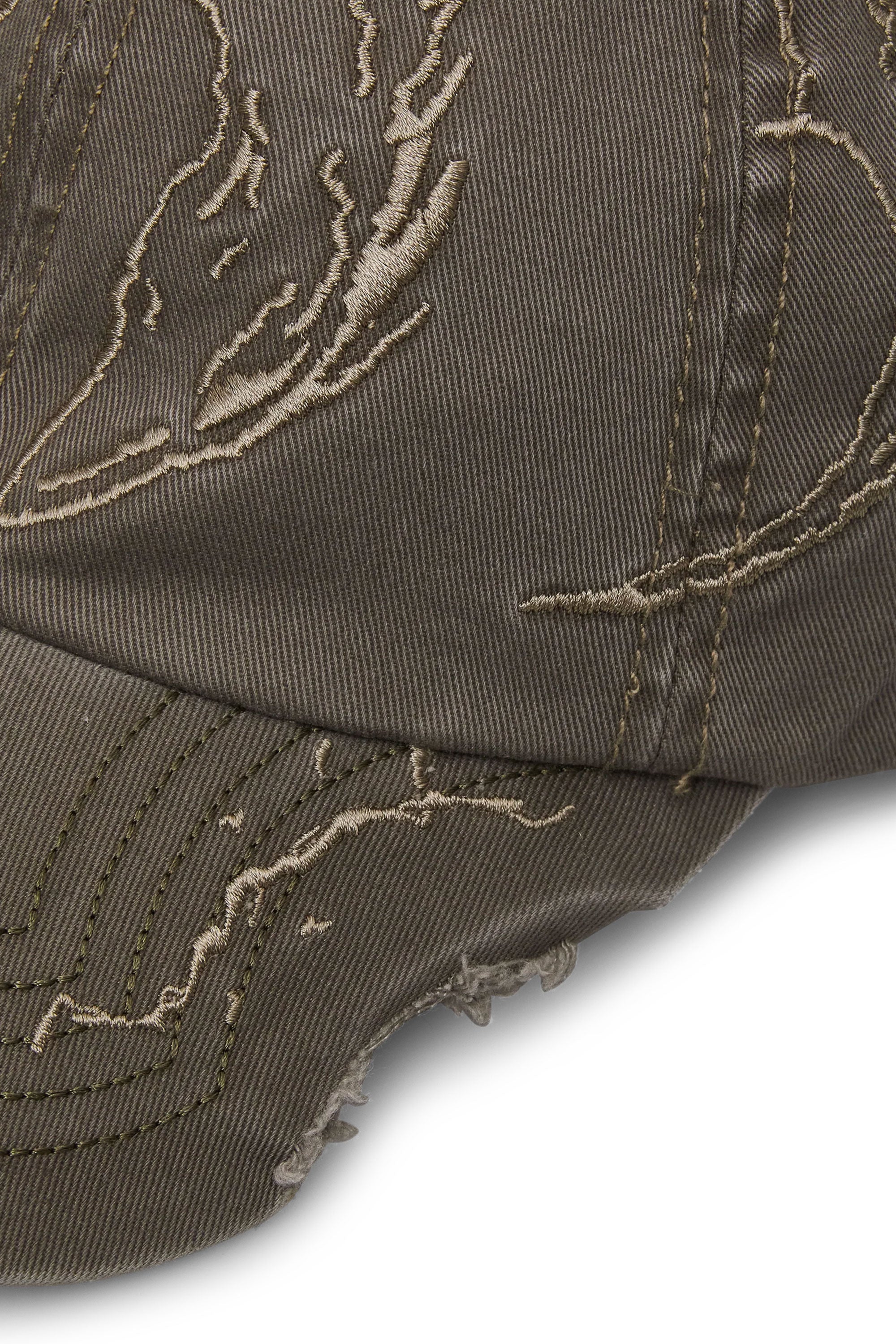 The Ryli Embriodered 6 Panel Cap Sage Green available online with global shipping, and in PAM Stores Melbourne and Sydney.