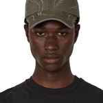 The Ryli Embriodered 6 Panel Cap Sage Green available online with global shipping, and in PAM Stores Melbourne and Sydney.
