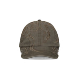 The Ryli Embriodered 6 Panel Cap Sage Green available online with global shipping, and in PAM Stores Melbourne and Sydney.