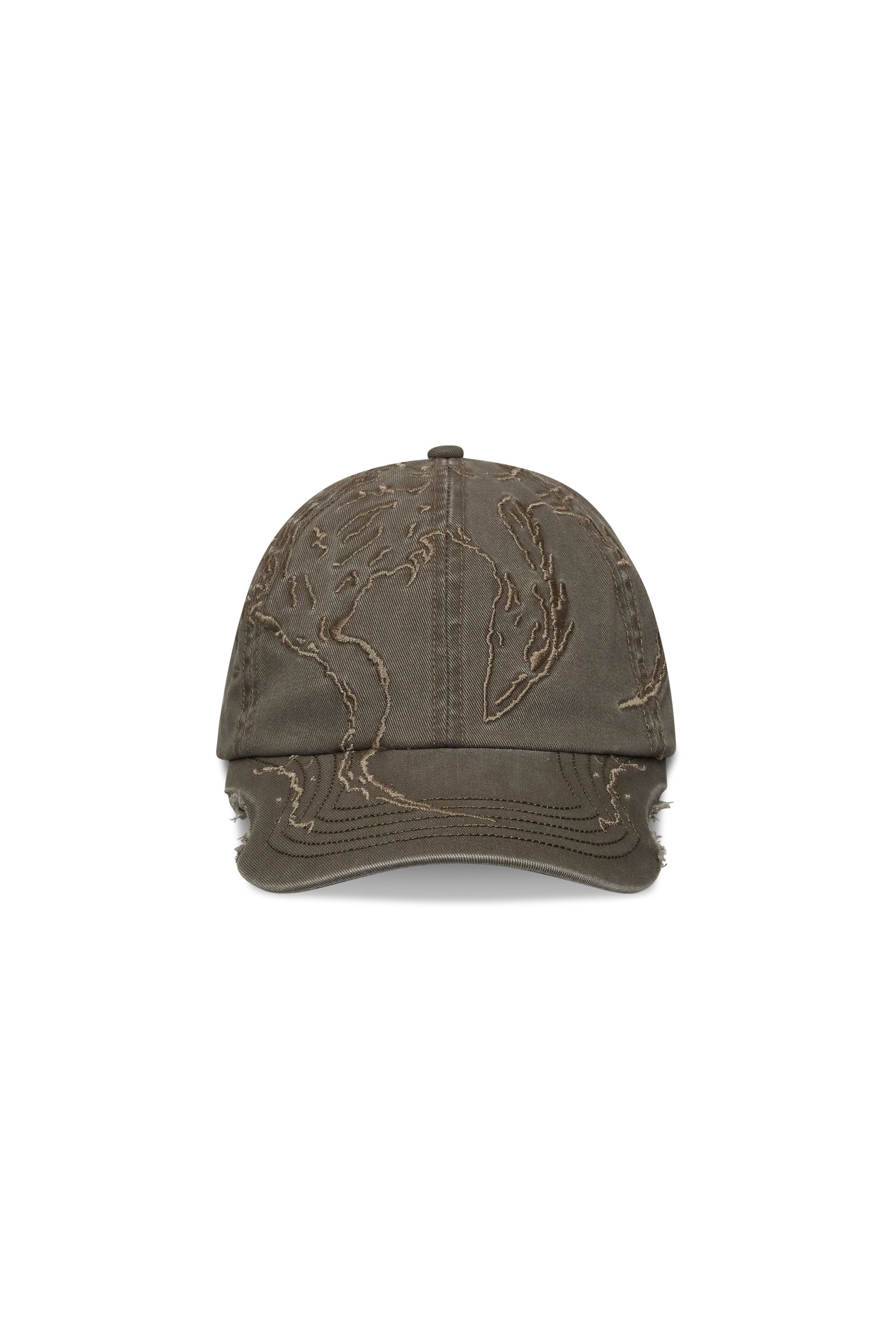 The Ryli Embriodered 6 Panel Cap Sage Green available online with global shipping, and in PAM Stores Melbourne and Sydney.