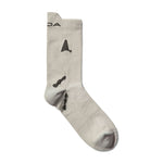 The SS26 Ryli Q-Skin® Technical Crew Socks Sage Green available online with global shipping, and in PAM Stores Melbourne and Sydney.