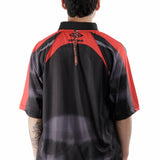 The 01 03 Polo Black Red available online with global shipping, and in PAM Stores Melbourne and Sydney.