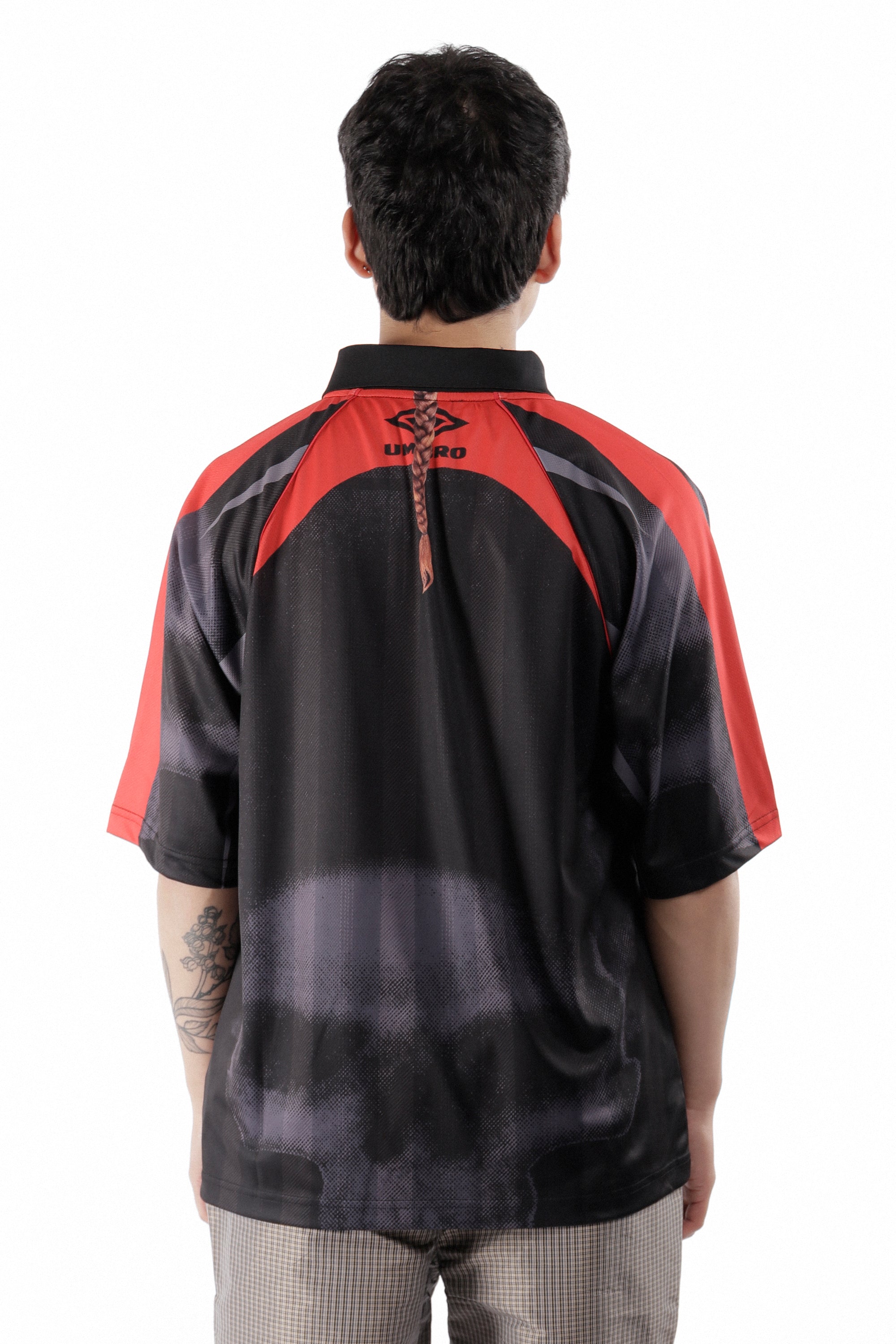 The 01 03 Polo Black Red available online with global shipping, and in PAM Stores Melbourne and Sydney.