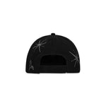 The Ryli Embriodered 6 Panel Cap Washed Black available online with global shipping, and in PAM Stores Melbourne and Sydney.