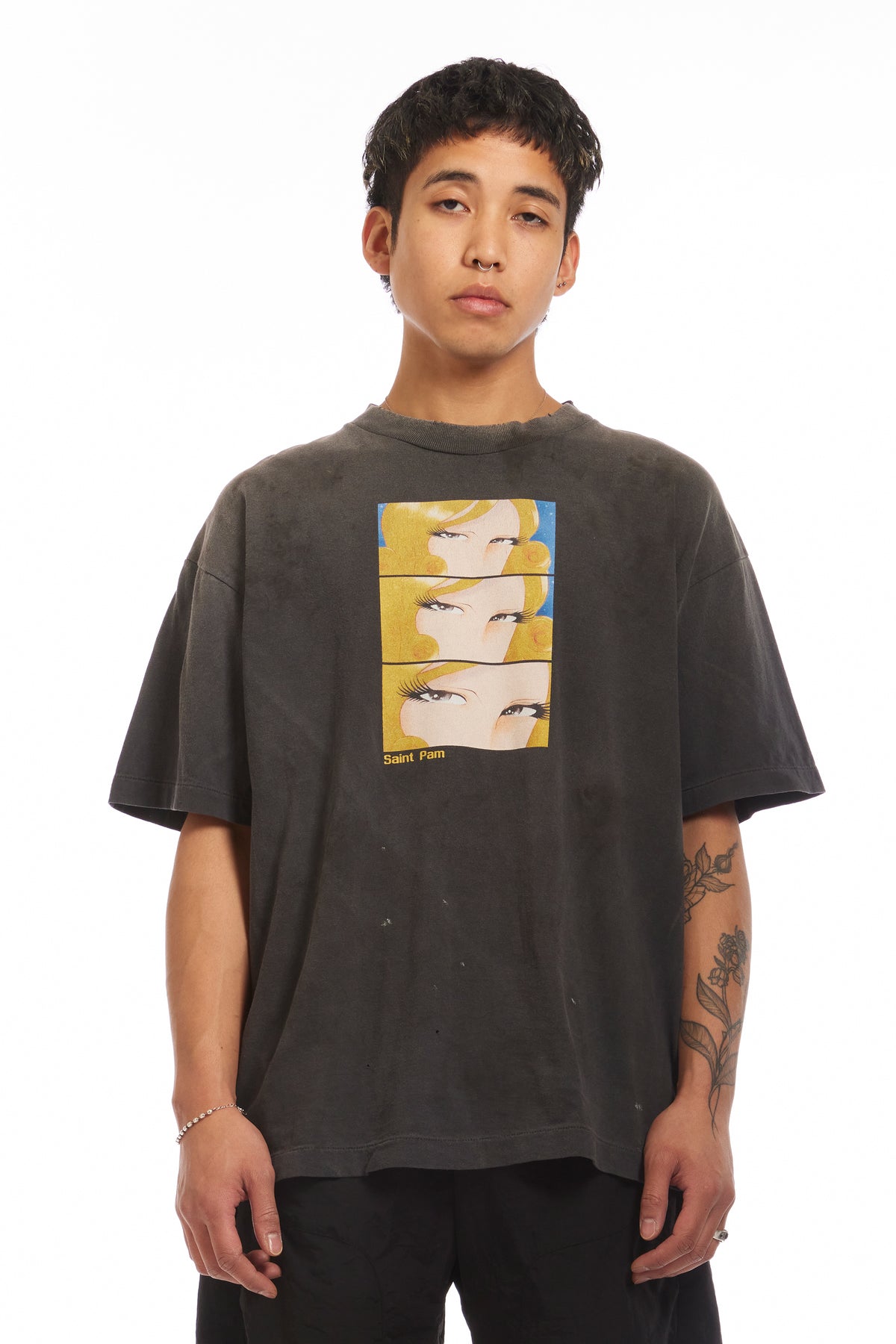 SAINT Mxxxxxx x P.A.M TEE - SAINT/PAM - BLACK – P.A.M. (Perks And 