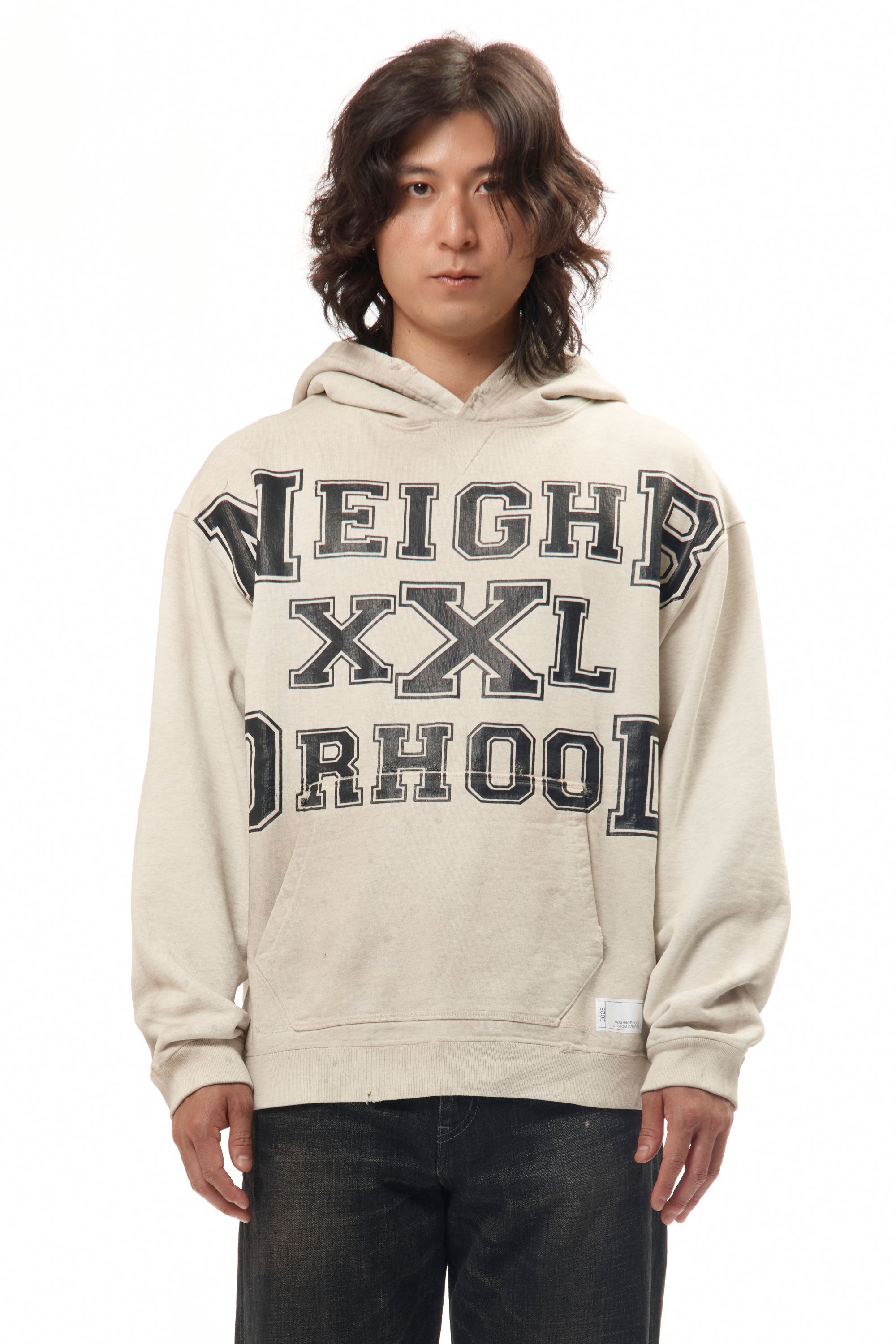 The SAVAGE SWEAT HOODIE LS OATMEAL available online with global shipping, and in PAM Stores Melbourne and Sydney.