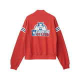 The SEE NO EVIL Jumper Red available online with global shipping, and in PAM Stores Melbourne and Sydney.